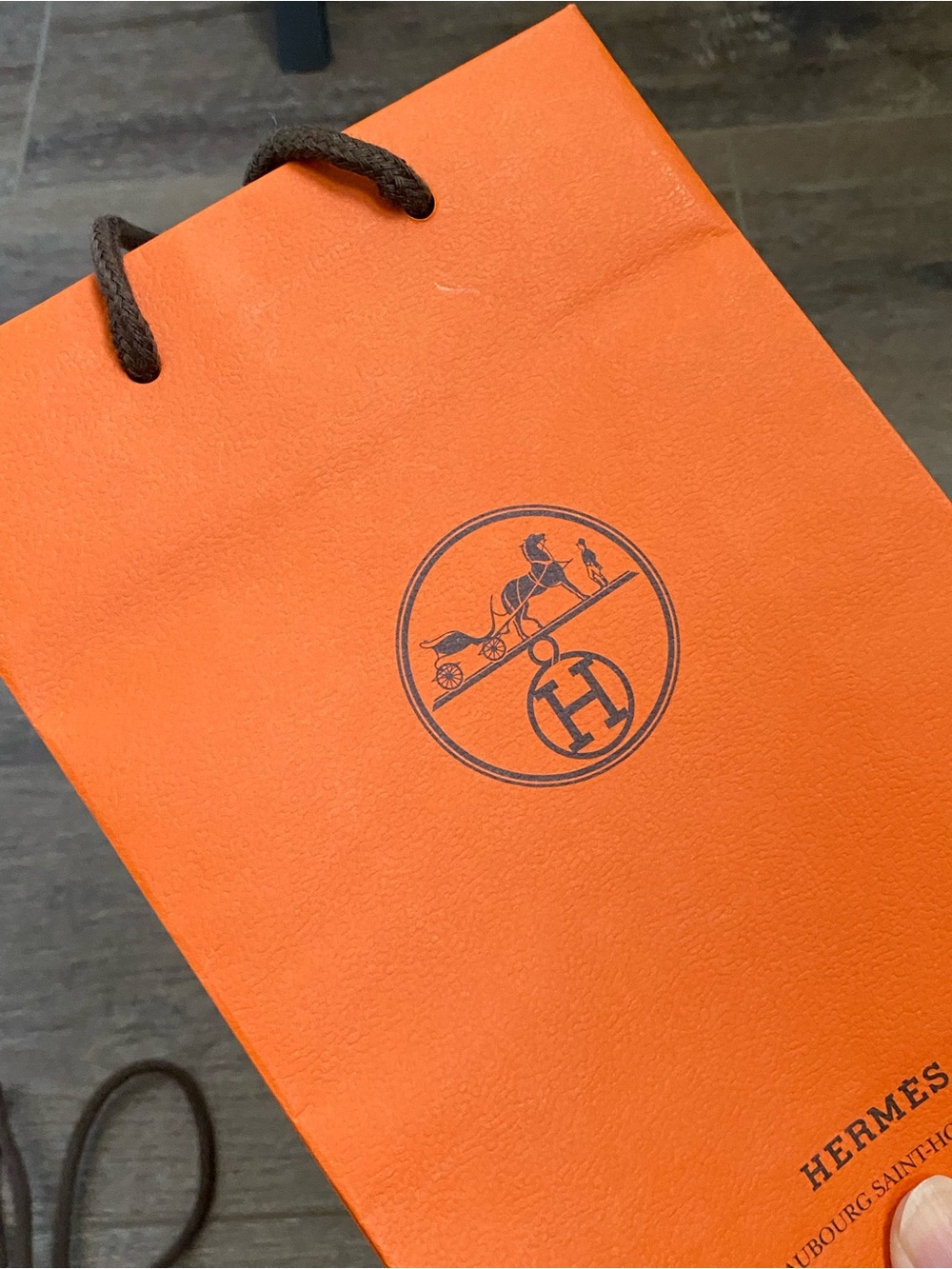 Hermes Shopping Bags Set Of 3 View 5